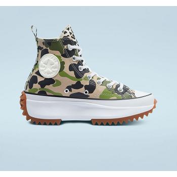 Converse Run Star Hike Archive Print Hi Maskacove - Damske Vysoké Tenisky